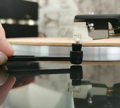 Vinyl Record Player Cleaning Brush Turntable Cartridge Anti-Static Stylus Needle