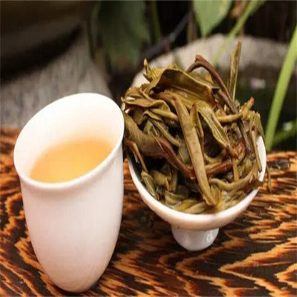 Haiwan Zhang Jia San Dui Puer Tea Bulang Mountain Sheng Puerh 500g