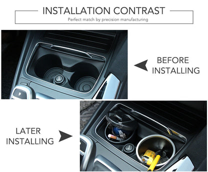 Multi-function Auto Interior Supplies LED Car Ashtray Garbage Storage Container