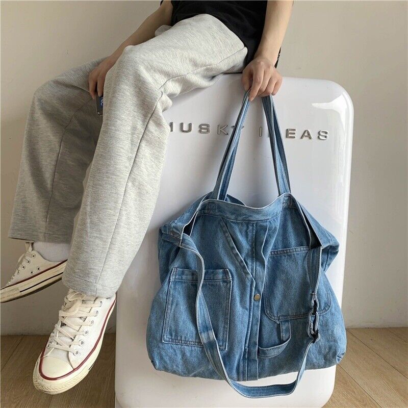 Denim Shoulder Hand Bag Woman Shoulder Bag Crossbody Jeans Bags Women Handbags