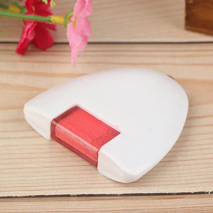 Tailors Chalk Plastic Red White Blue Sewing Tools Triangular Wheel Markers 6x6cm