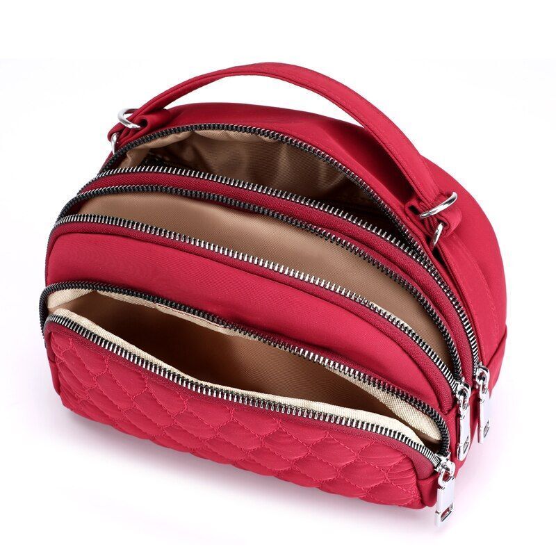 Messenger Bag Small Shoulder Vintage Crossbody Handbags Polyester Nylon Shell
