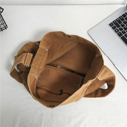 houlder Bags 100% Cotton Crossbody Bags Canvas Packages Casual Messenger Bags