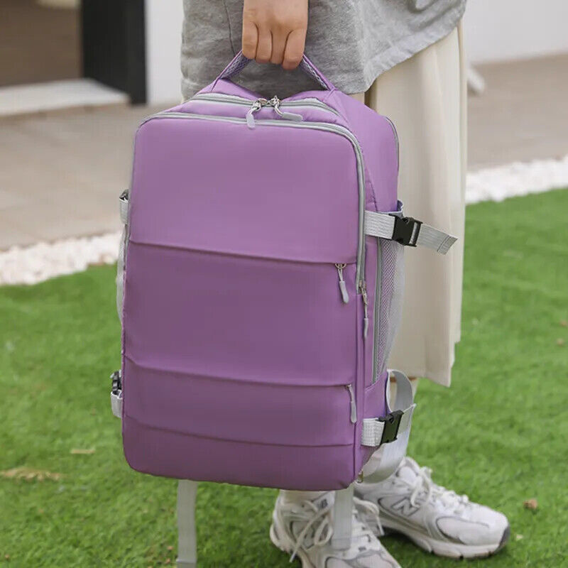 Travel Backpack Women Daypack Bag Strap & USB Charging Port Backpacks