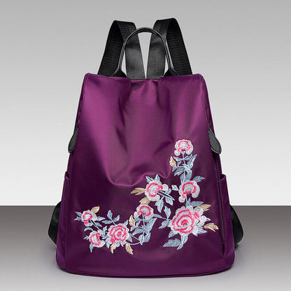 Fashion Womens Floral Embroidery Crossbody Bag Handmade Bag Pattern Shoulder Bag