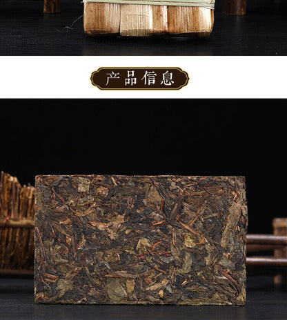 Yunnan Puerh Tea Brick Iceland Ancient Gold Leaf Puerh Raw Tea Brick 1000g