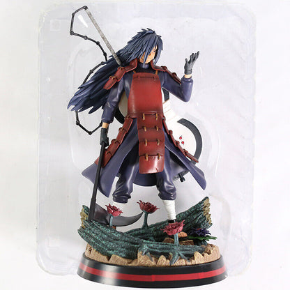Naruto Shippuden Figur Madara Uchiha PVC Actionfigur Modell Statue Spielzeugkiste-