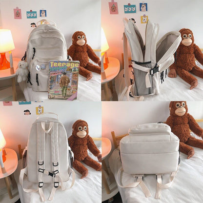 Student Backpack Girls School Bag Women Backpack Female Leisure Travel