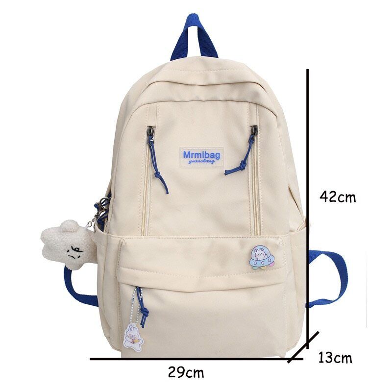 Women Backpack Girls Laptop Student Shoulder School Bag Schoolbag Boys Bagpack