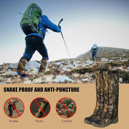 Hiking Leg Gaiter Oxford Fabric Waterproof Wear-Resistant Outdoor Hunting Warmer
