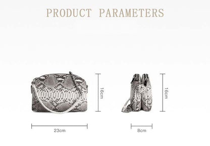 Shoulder Bag Crossbody Single Shoulder Purse Women Chain Bag Double Zipper Shell