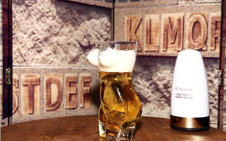 60/400ML Unique Beer Cups Funny Body Shape Wine Glass Whisky Vodka Shot Glasses