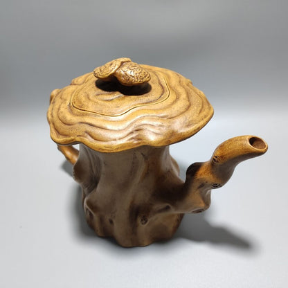Vintage Chinese Yixing Purple Clay Teapot Zisha Ceremony Collection Rare Large