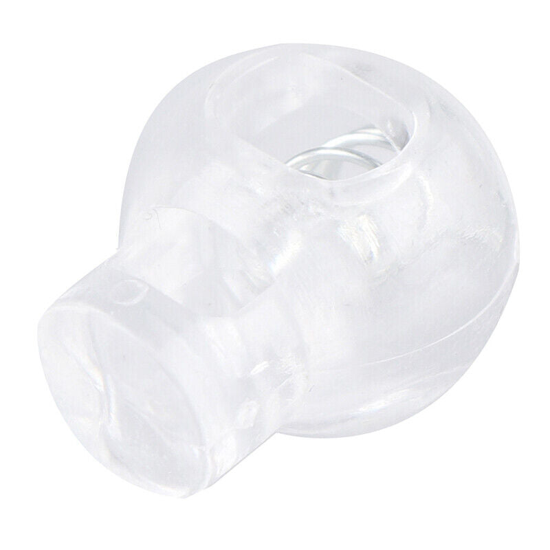 10pcs Cord Lock Plastic Stopper Cord Ends Buckle DIY Shoelace Bag Accessories!
