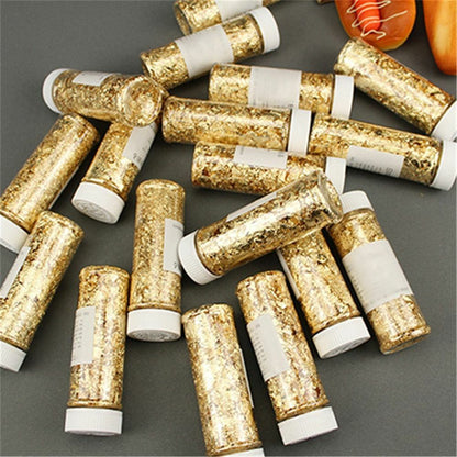 Gold Leaf Flakes 1PCS Edible Grade Genuine 24K Decorative Cake Decorating Tools