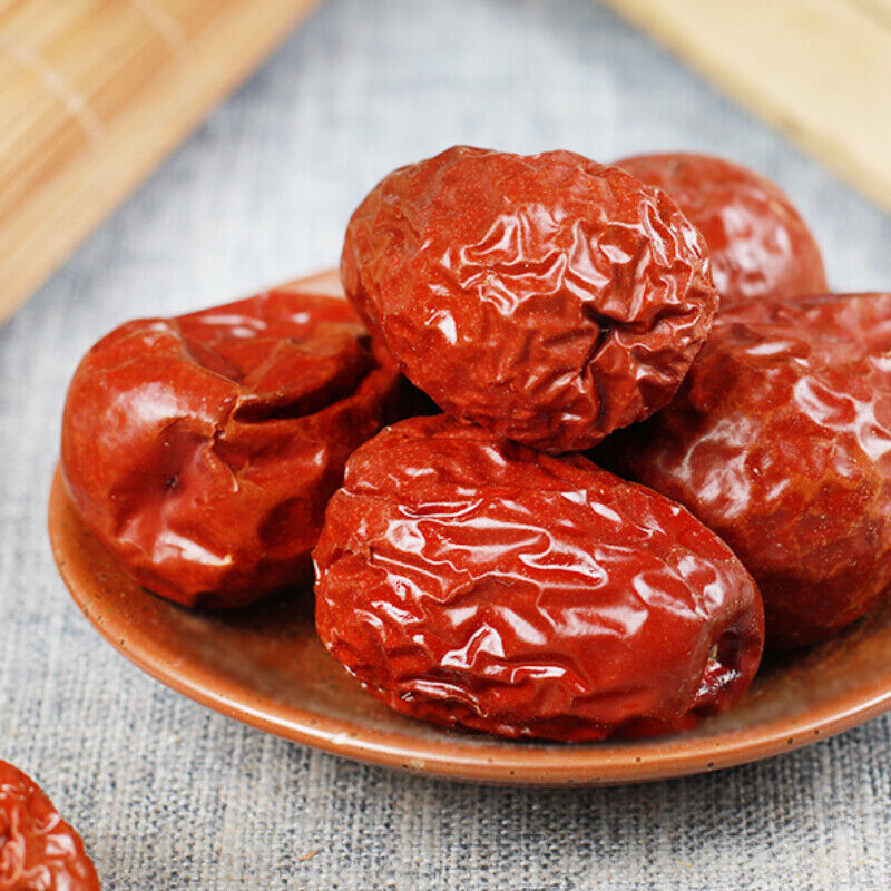 50g / 250g Jujube Meat Thick and Sweet Organic Chinese Dazao Herbal Tea 大枣 红枣