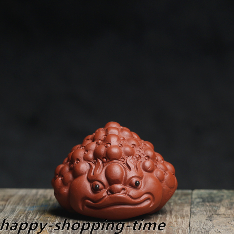Creative Tea Pet Table Decoration Yixing Zisha Zhu Clay Tea Play Wealth Bring