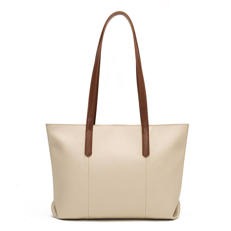 Genuine Leather Women's Handbags Tote Eelgant Satchel Shoulder Bags