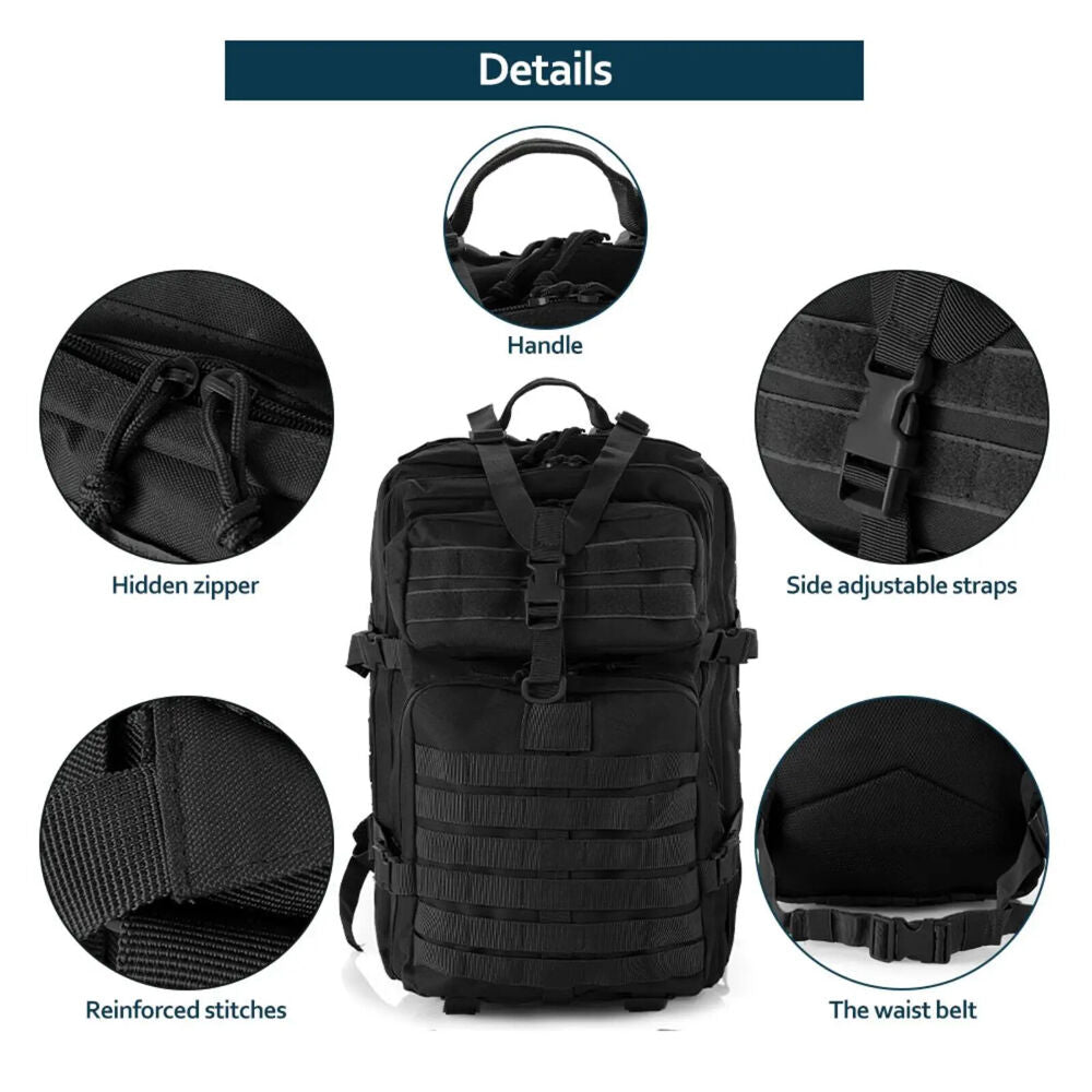 Tactical Sports Trekking Hunting Camping Hiking Bag Backpack Outdoor Rucksacks