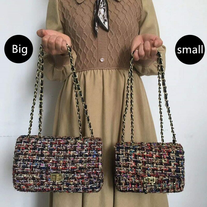 Women Bags Woolen luxury handbags Crossbody Bag Women Shoulder Bag Purse Clutch