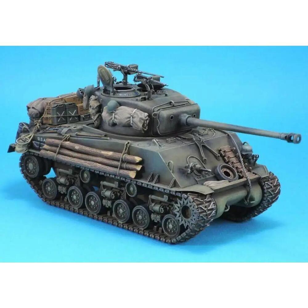 1/35 Resin Conversion Model Kit Us Furious Sherman Tank Ww2 No Tank Unpainted