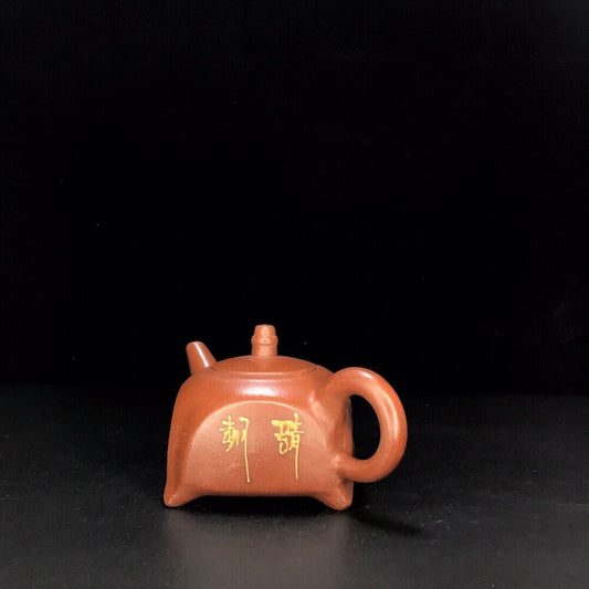 vintage chinese yixing purple clay teapot zisha ceremony teaware collection rare teapot