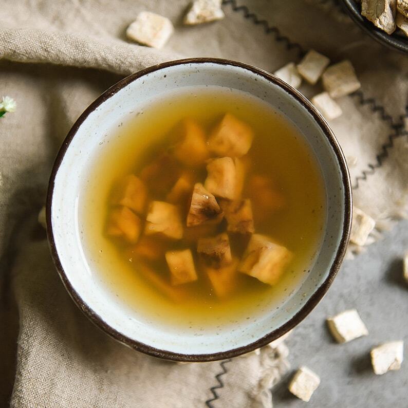 Dried Kudzuvine Root Radix Puerariae Herbal Tea Pure Natural Makes A Healthy Tea