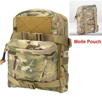Bag Backpack Pouch Tactical Military Sport Bags Camouflage Men Camping Sack