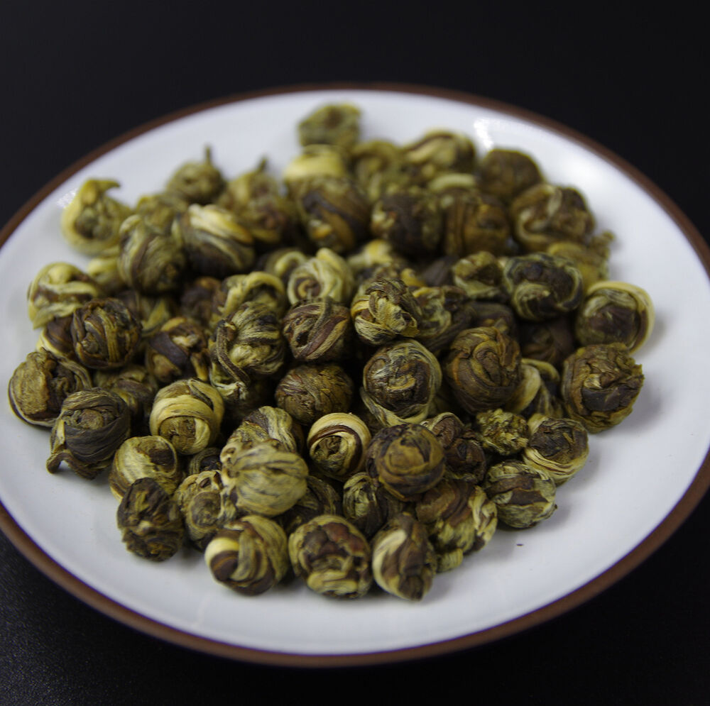 CHINESE Phoenix JASMINE Dragon Green Tea Loose Leaf Pearl Balls Flower tee China