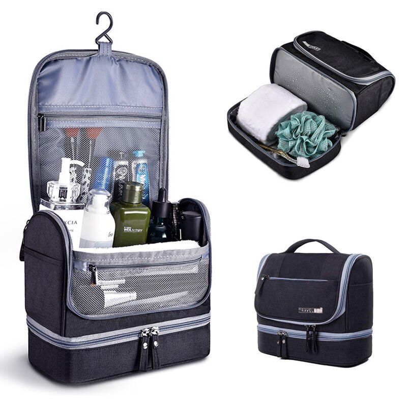 Hanging Make Up Bag Oxford Travel Organizer Cosmetic Bags Case Wash Toiletry Bag