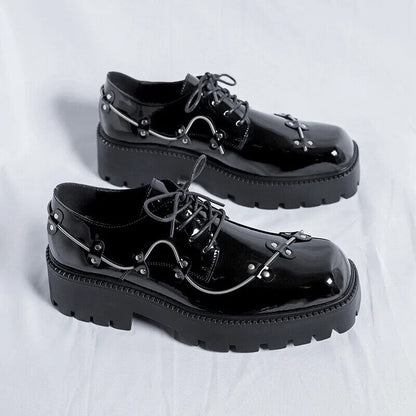 Shoes Men Platform Oxford Dress Shoes Men Footwear Party Shoes