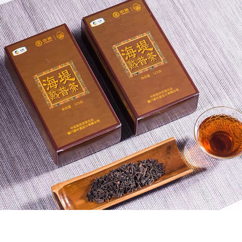 COFCO China Tea Hai Tai Tea Puerh Tea Ripe Puerh Tea Ration Tea 125g