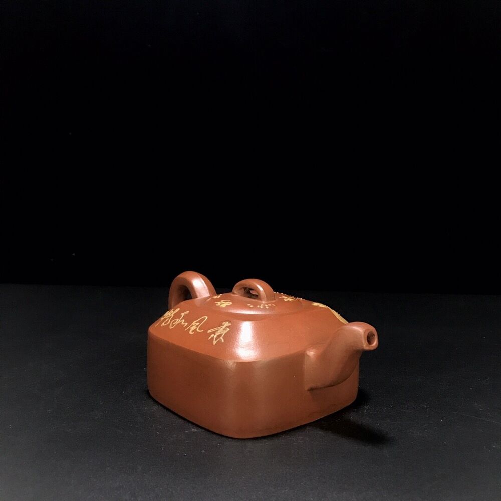 vintage chinese yixing purple clay teapot zisha ceremony teaware collection rare