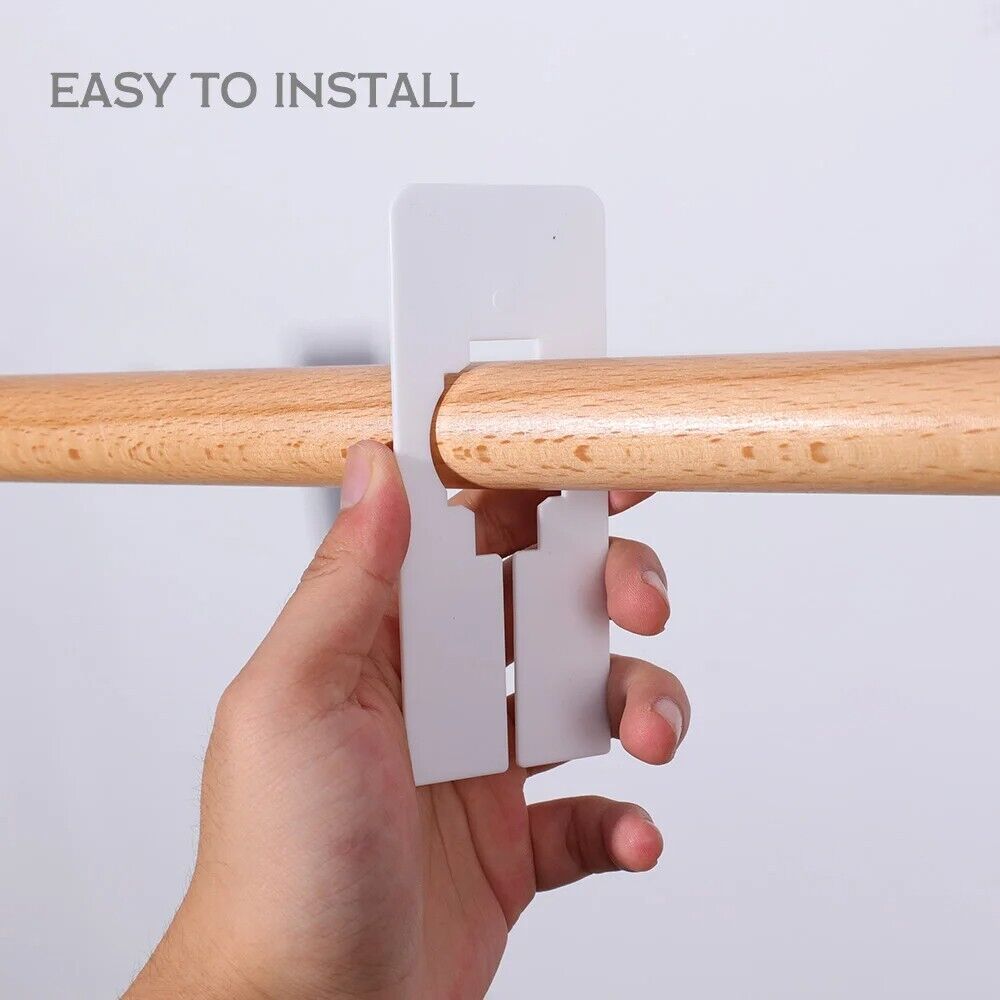 Clothes Sizing Divider 10Pcs PVC Separate Cards Wardrobe Size Organizer 12.5x5cm