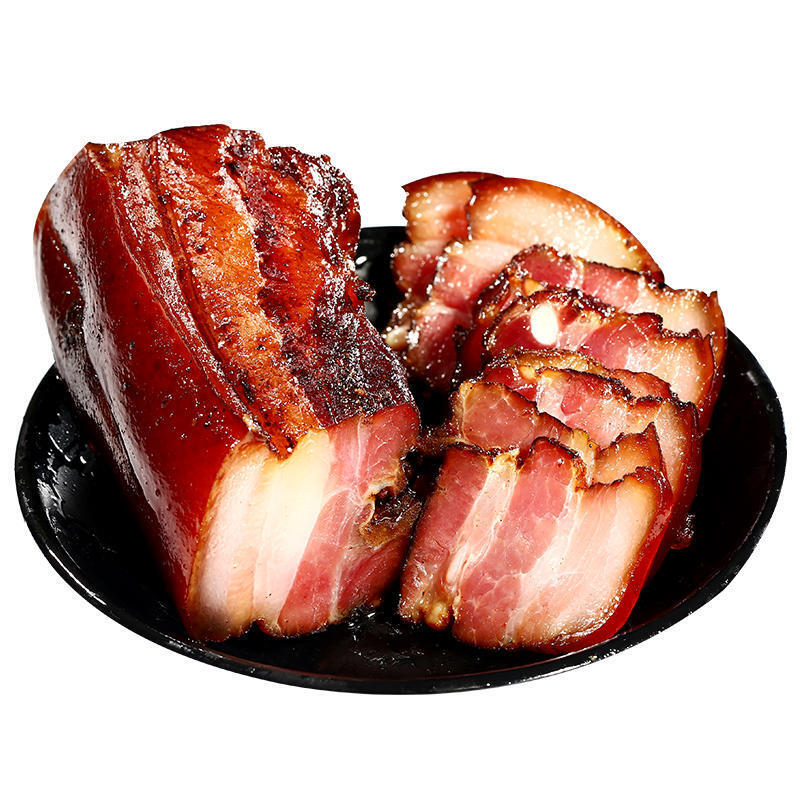 500g Bags Songguifang Smoked Pork Chinese Specialty LAROU 松桂坊五花腊肉湖南特产腊味烟熏肉