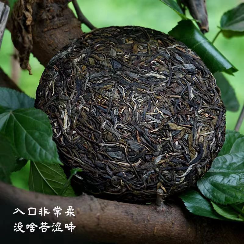 Pu-erh Shengcha Natural Pu'er Green Tea 200g Yiwu Puerh TeaCake Luoshuidong-