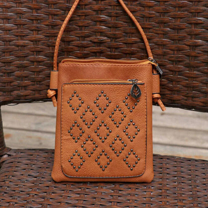 CELELA Women Ladies Studded Crossbody Shoulder Bag Purse Wallet USA