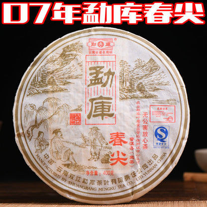 Spring Tip * 2007 Yunnan Mengku Rongshi Tea Pu Erh Puer Puerh Raw Shen Cha 400g