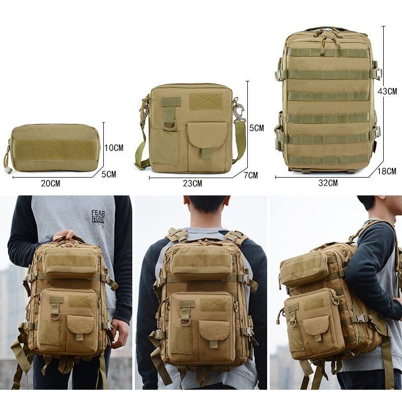 900D Military Tactical Backpack Male Army Bag Pack Hunting Backpak Bag Man