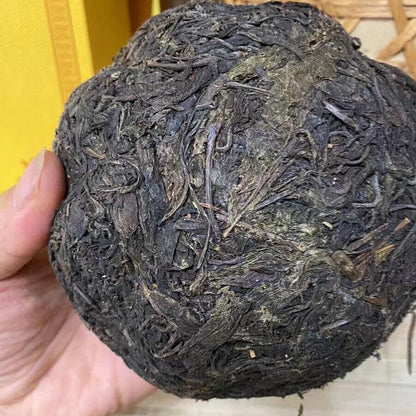 500g Yunnan Aged Pu-erh Tuo Tea 1980 Chongshi Aged Puer Tuocha Old Puerh Raw Tea