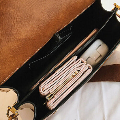 Women Shoulder Bag New Luxury Handbags Designer Retro Crossbody Messenger Purse