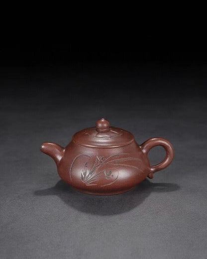 Chinese Yixing Zisha Clay Handmade Exquisite Teapot（Lanxiang 顾景舟）