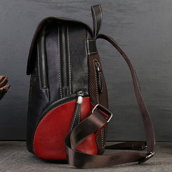 Luxury Women Bag, New Desinger Top Cow Leather Embossed Backpack, Retro Rucksack