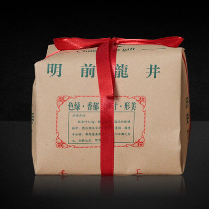 2023 High Quality Mingqian Longjing Green Tea Rain Longjing Tea 250g