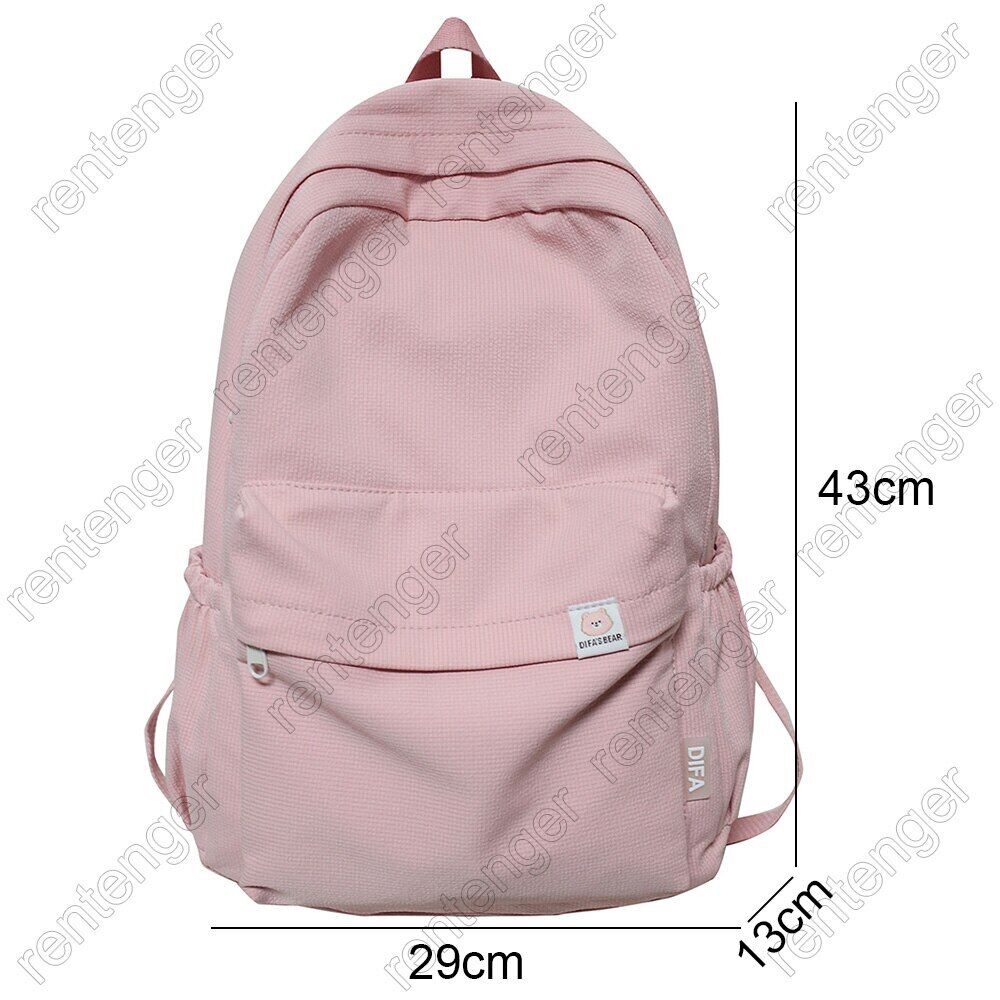 College Bag Cotton Student Women Backpacks Girl School Bag Ladies Backpack