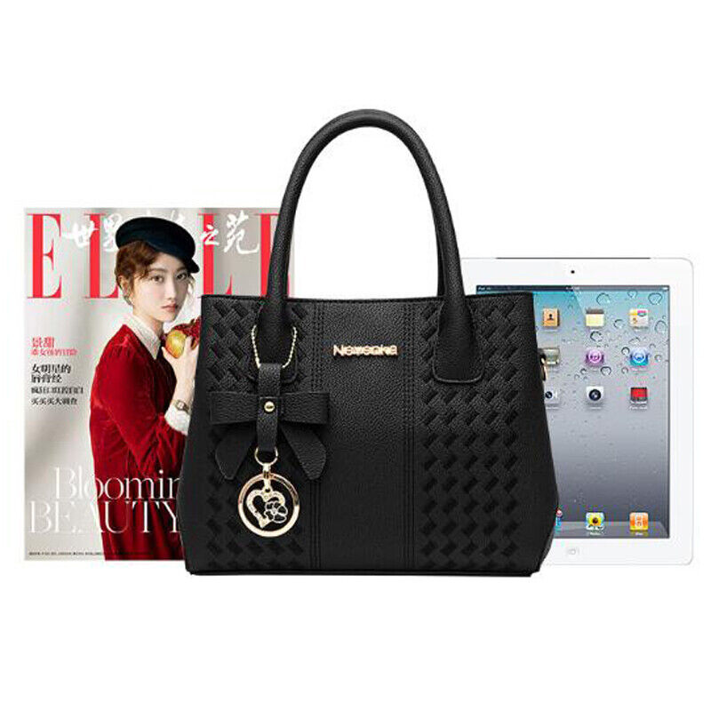 Hot Womens Casual Faux Leather Handbag Shoulder Messenger Crossbody Tote Purse
