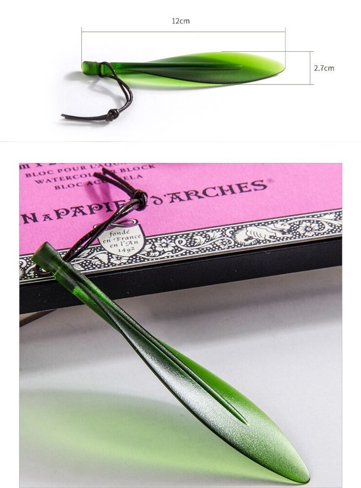 Paper Lancet Plastic Cutters Sharp Letter Mail Envelopes Opener Utility 12x2.7cm
