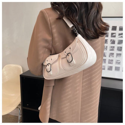Vintage Handbags Synthetic Leather Brown Bags Handbag 29*12*7 CM Sequined Purse