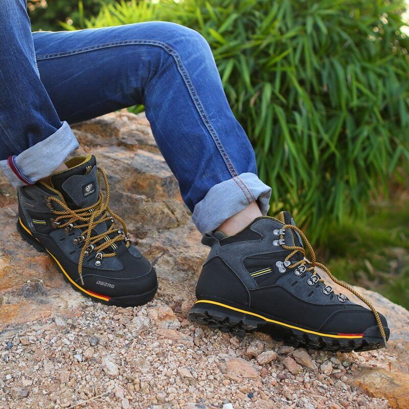 Men Hiking Shoes Mens Mountain Sneakers Boots Male Outdoor Snow Boot Shoe