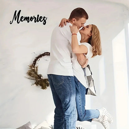 CIFBUY Letters Memories Metal Wall Decoration Iron Art Decorations Home
